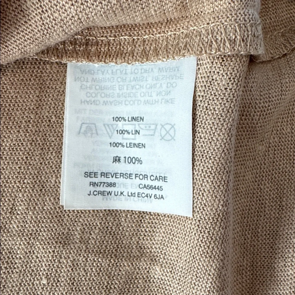 J. Crew Women's Golden Shimmer Tank Top Size: L NWOT ✨